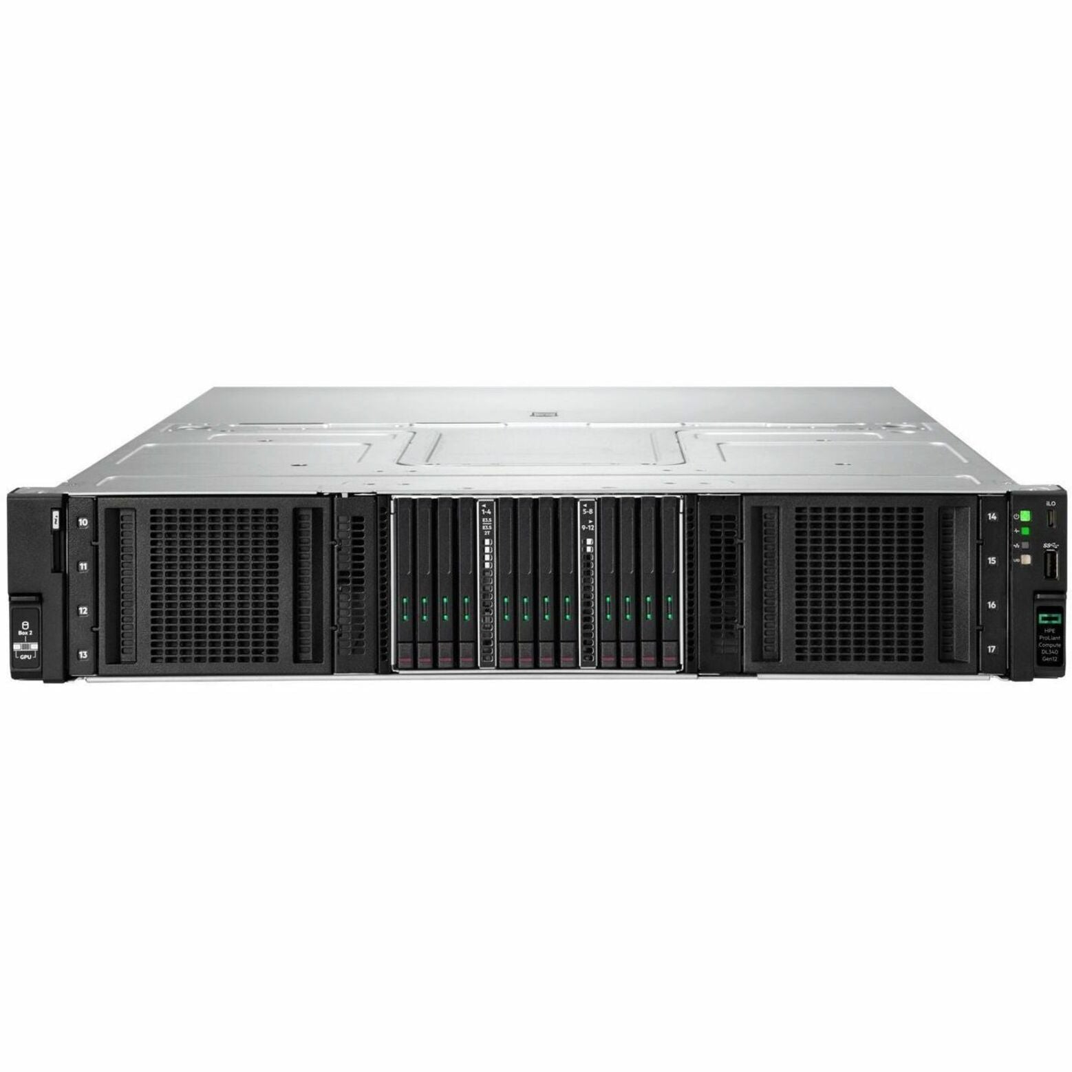 HPE ProLiant Compute DL340 Gen12 2U Rack Server - 1 x Intel Xeon 6 6515P 2.40 GHz - 64 GB RAM - Serial ATA/600, 12Gb/s SAS, NVMe Controller - Product tour