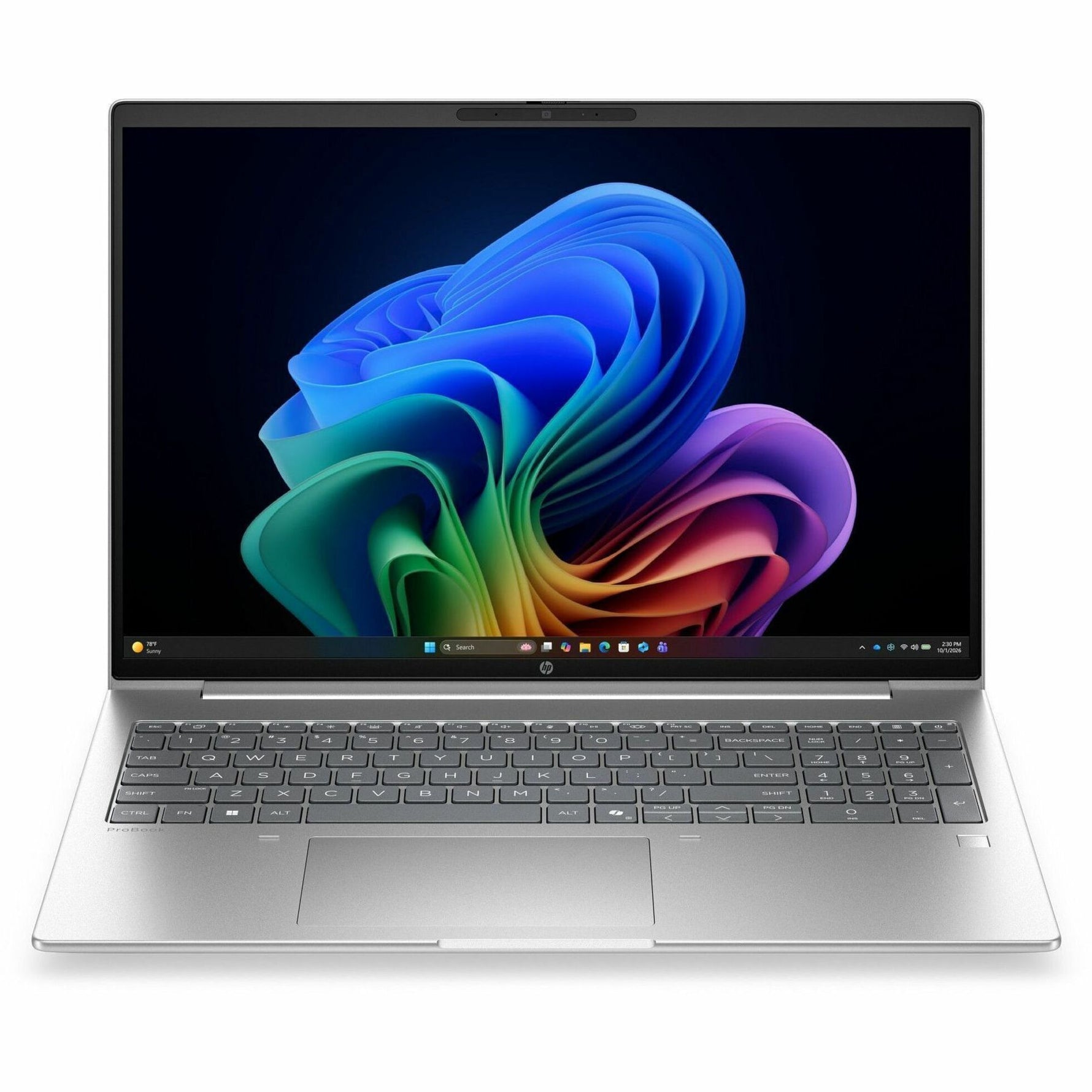 HP ProBook 4 G2i 16' Copilot+ PC Notebook - 5G - WUXGA - Intel Core Ultra 5 Series 3 325 - 16 GB - 512 GB SSD - Pike Silver