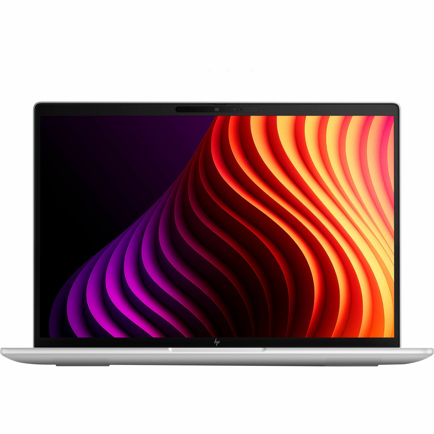HP EliteBook 8 G2i 14' Copilot+ PC Notebook - 5G - WUXGA - Intel Core Ultra 5 Series 3 325 - 16 GB - 512 GB SSD - Glacier Silver Aluminum - Top view