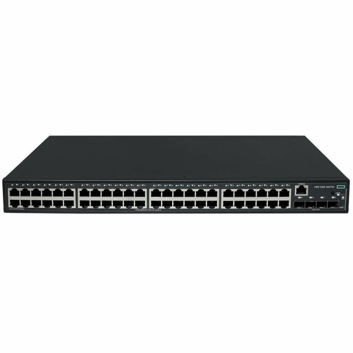HPE CW 2050 48 Ports Manageable Ethernet Switch - Gigabit Ethernet, 2.5 Gigabit Ethernet - 10/100/1000Base-T, 2.5GBase-X