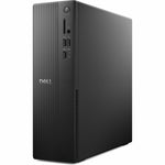 Dell Pro Slim Essential QVS1260 Desktop Computer - Intel Core i5 14th Gen i5-14500 - vPro Technology - 8 GB - 512 GB PCI Express NVMe 3.0 SSD - Slim PC - Black - Left view