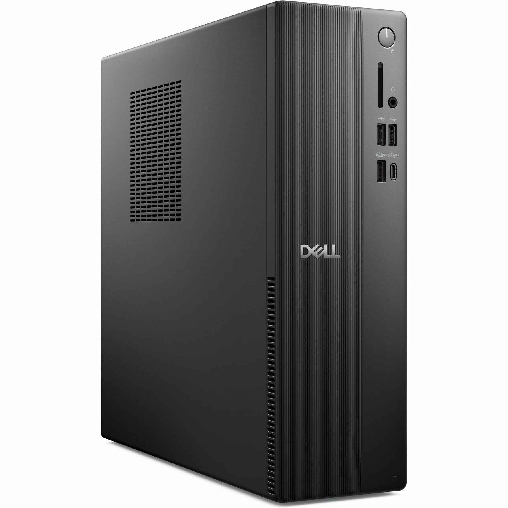 Dell Pro Slim Essential QVS1260 Desktop Computer - Intel Core i5 14th Gen i5-14500 - vPro Technology - 8 GB - 512 GB PCI Express NVMe 3.0 SSD - Slim PC - Black - Right view