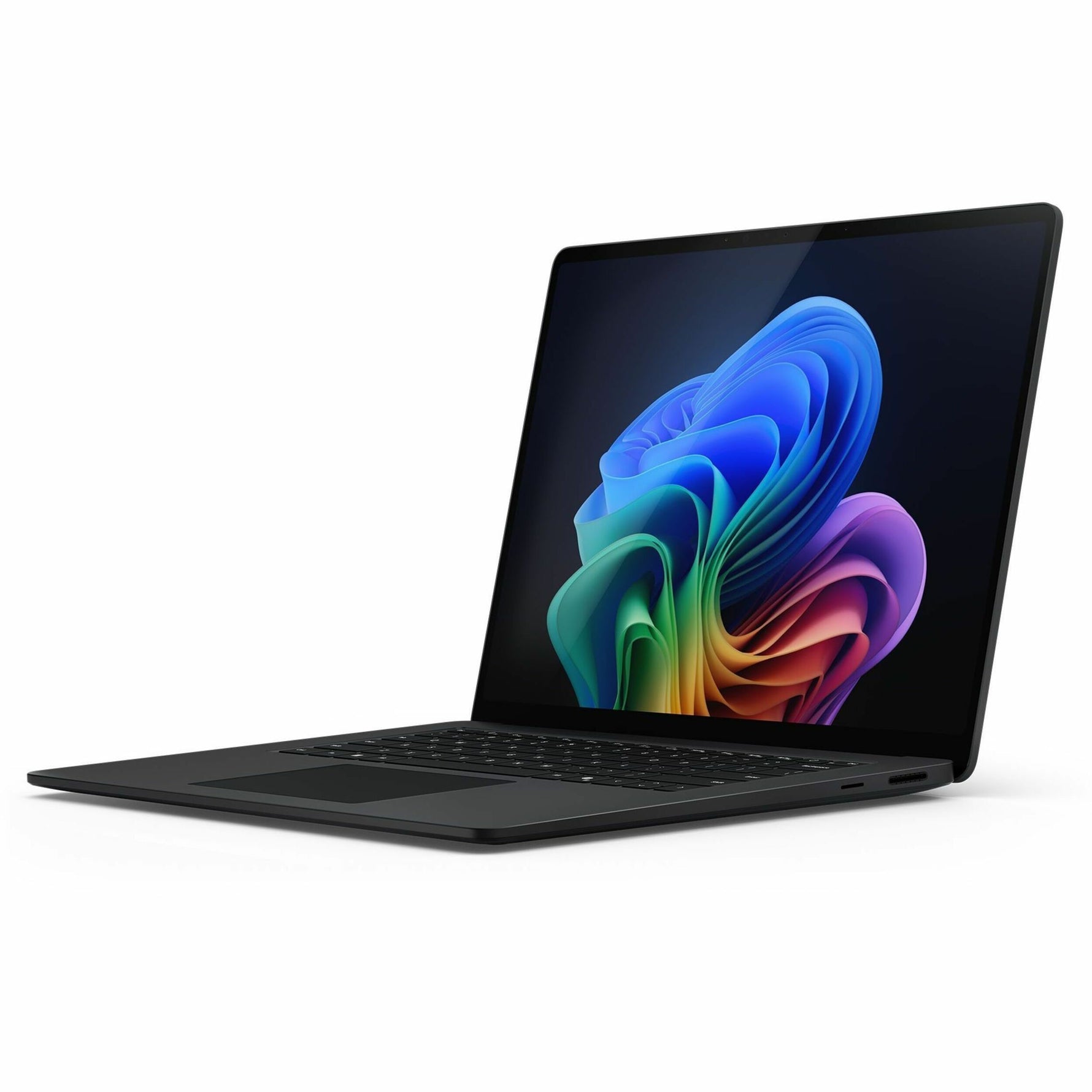 Microsoft Surface Laptop 8 15' Touchscreen Notebook - 120 Hz - Intel Core Ultra X7 Series 3 368H - 16 GB - 256 GB SSD - Black - Left view