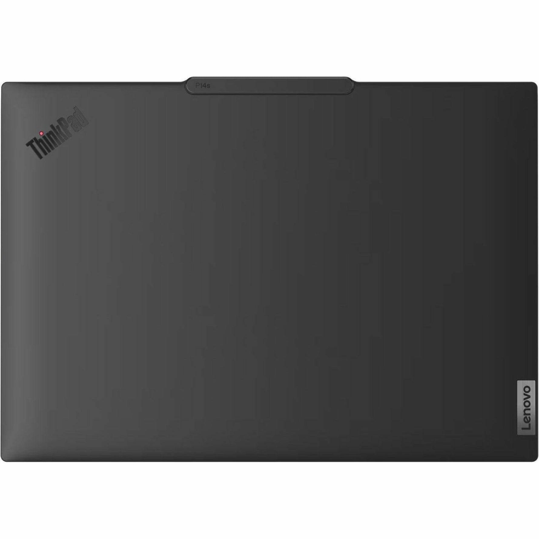 Lenovo ThinkPad P14s Gen 6 21RV000HAU 14' Copilot+ PC Mobile Workstation - WUXGA - AMD Ryzen AI 9 HX PRO 370 - 64 GB - 1 TB SSD - Black - Top view