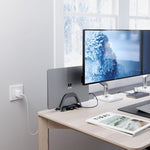 Alogic Bolt Plus USB Type C Docking Station for Notebook - Memory Card Reader - SD - 100 W - Space Gray - Alternate view 13