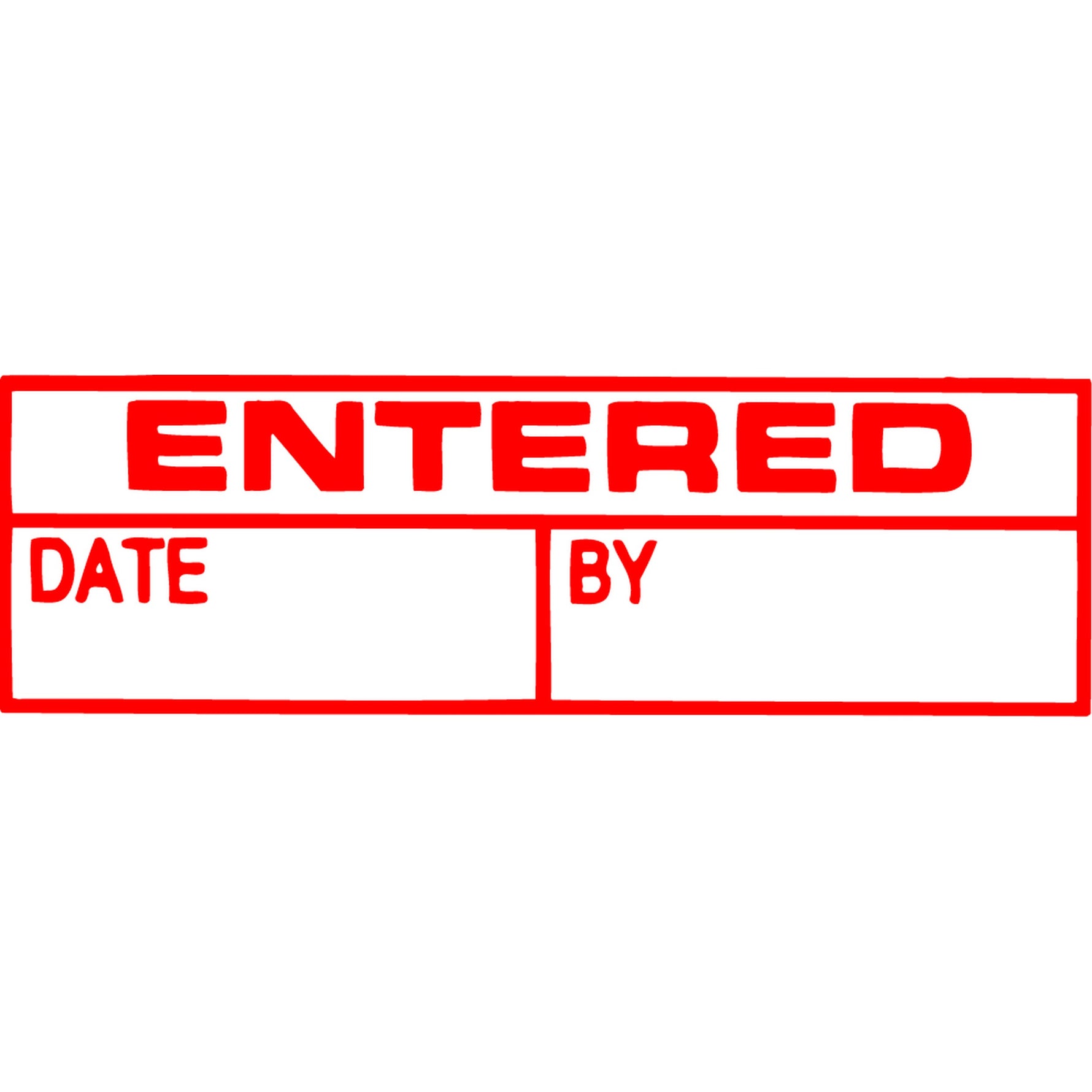 X-Stamper 1534 ENTERed/DATE/BY (Each)