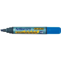 Artline Marker Whiteboard 579 5mm Chisel Nib Blue (Box 12)