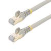 StarTech.com 1m CAT6a Ethernet Cable - 10 Gigabit Shielded Snagless RJ45 100W PoE Patch Cord - 10GbE STP Network Cable w/Strain Relief - Grey Fluke Tested/Wiring is UL Certified/TIA