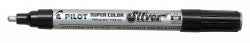 Pilot Marker Super Colour Med Silver (Box 12)