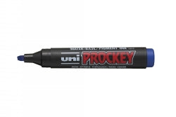 Uni Marker Prockey PM126 Chisel Blue (Box 12)