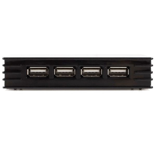 StarTech.com 7 Port Compact Black USB 2.0 Hub