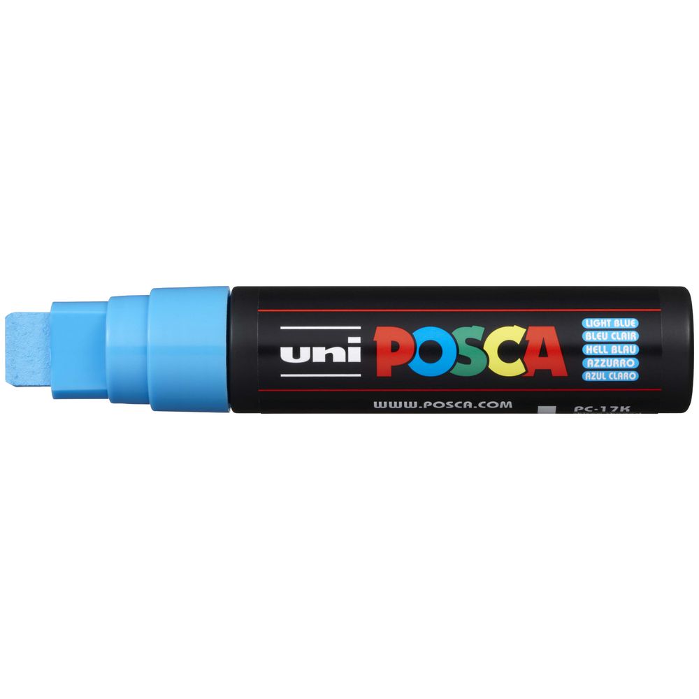 Uni Marker PC17K 15mm Light Blue (Each)