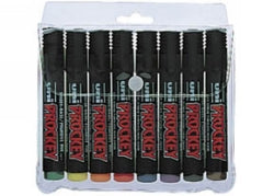 Uni Marker Prockey PM1268C Chisel Assorted WLT8 (Each)
