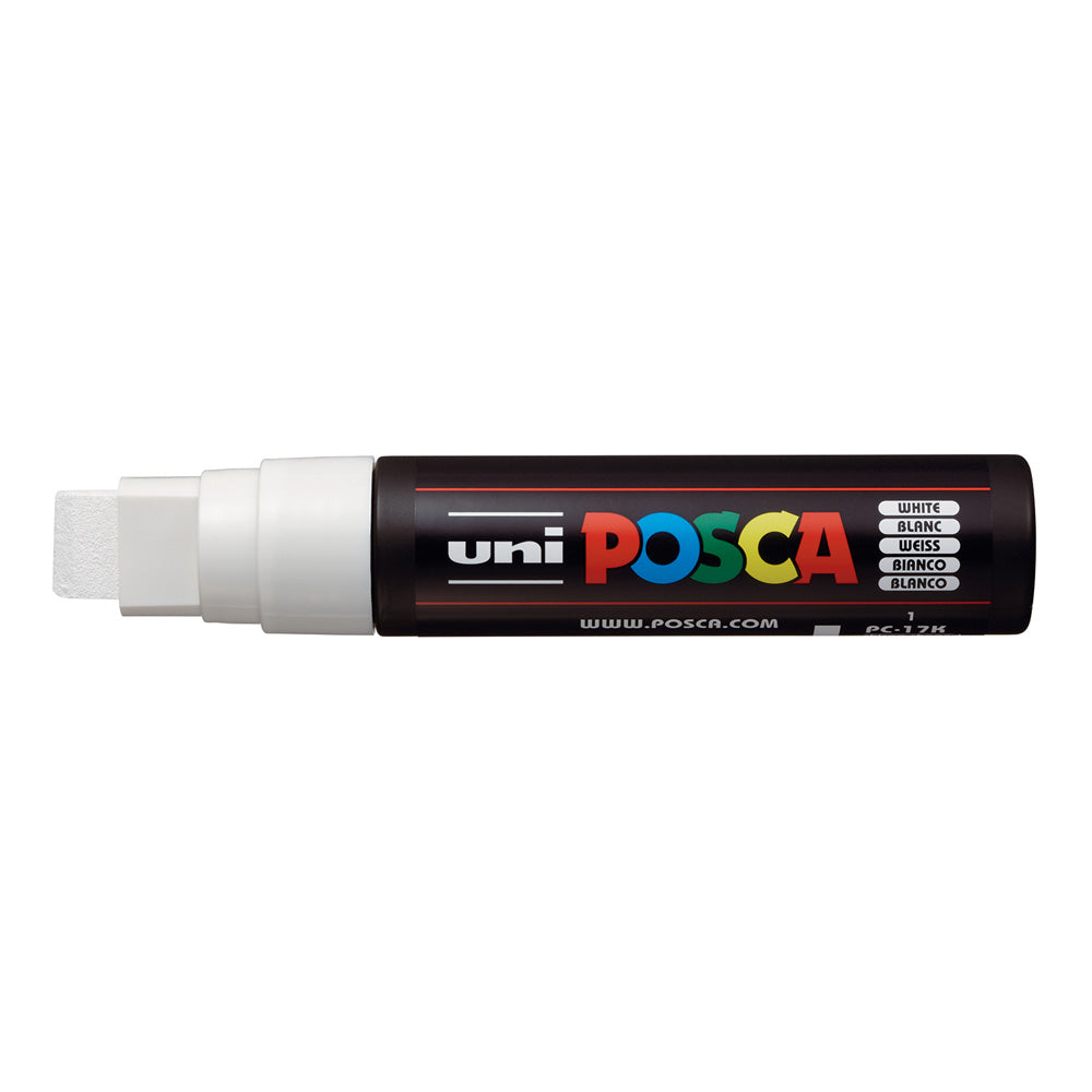 POSCA Uni Marker PC17K 15mm White (Each)