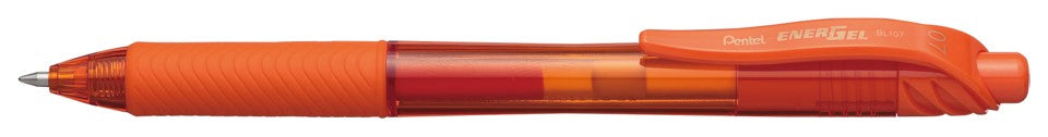 Pentel Pen ENERGEL-x BL107 Gel Roller RT0.7mm Orange (Box 12)