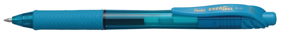 Pentel Pen ENERGEL-x BL107 Gel Roller RT0.7mm Sky Blue (Box 12)