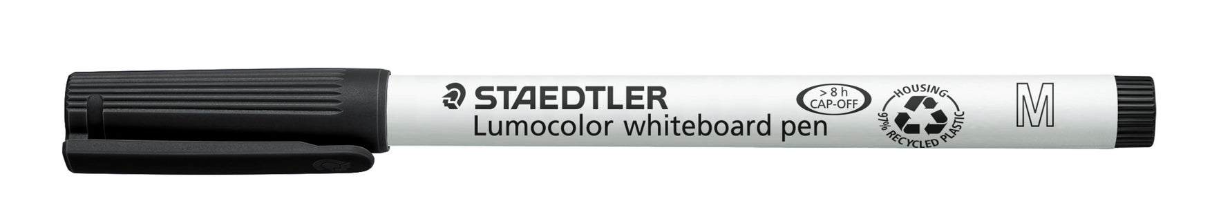 Staedtler Marker Whiteboard Lumocolor 301 1mm Black (Box 10)