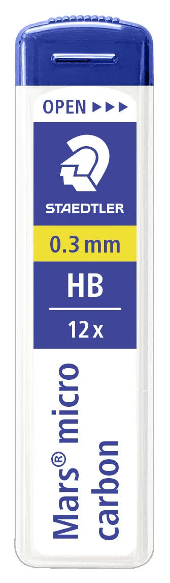 Staedtler Leads Mars Micrograph 0.3mm HB (Box 12)