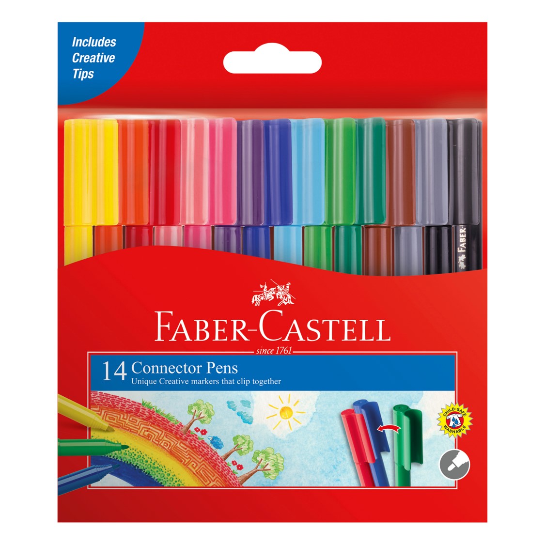 Faber-Castell Marker Connector Pens Art Set WLT14 (Each)