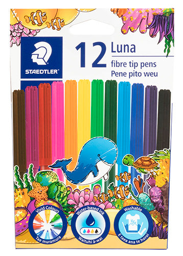 Staedtler Marker Luna 2mm Fibre Tip WLT12 (Each)