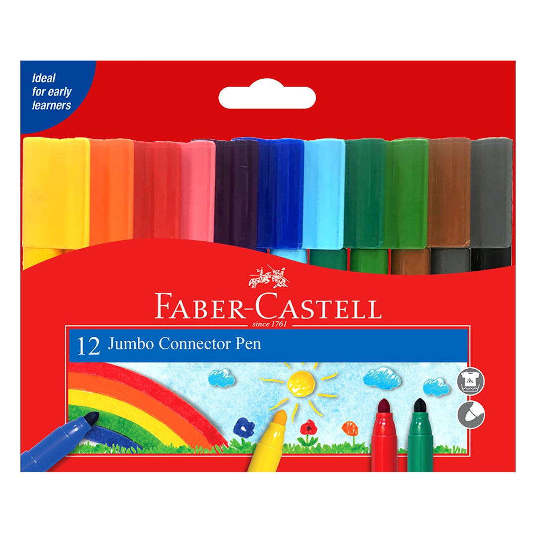 Faber-Castell Marker Jumbo Connector Pens WLT12 (Each)