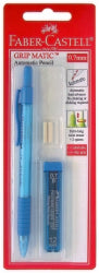 Faber-Castell Pencil Mechanical Gripmate 0.5mm W/TWIST Eraser Assorted (Box 10)