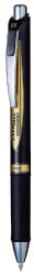 Pentel Pen Energel 0.5mm Retractable Metal Tip Black (Box 12)