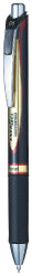 Pentel Pen Energel 0.5mm Retractable Metal Tip Red (Box 12)