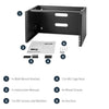 StarTech.com 6U Wall Mount Network Rack - 14 Inch Deep (Low Profile) - 19
