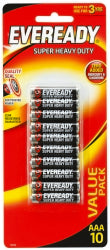 Eveready Battery AAA Super Heavy Duty PK10 (Each)