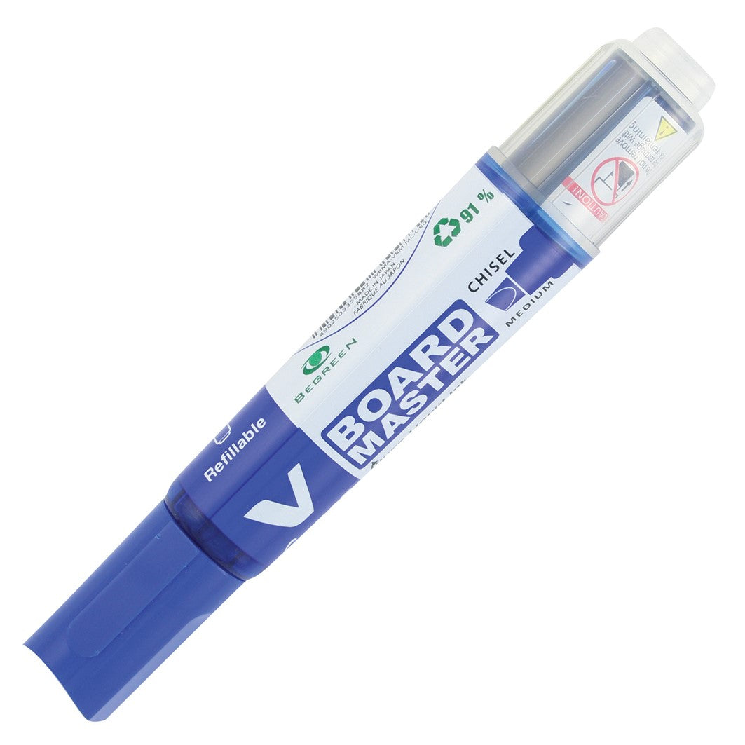 Pilot Marker Whiteboard Begreen V Board Master Chisel Tip Blue (Box 10)