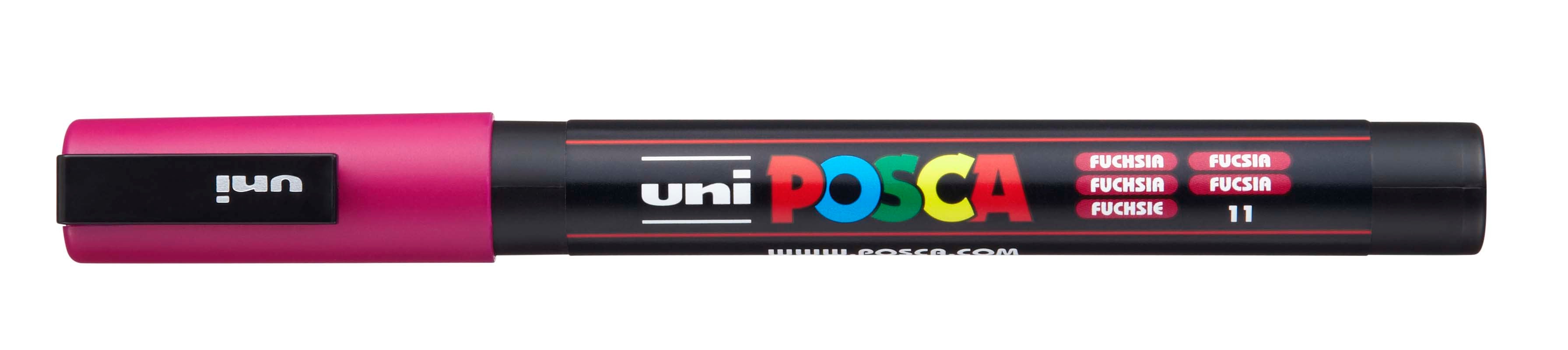 POSCA Uni Marker PC3M Bullet Tip Fuchsia (Each)
