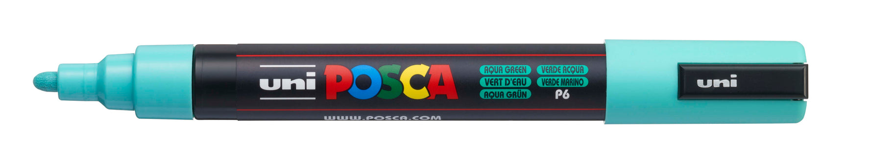 POSCA Uni Marker PC5M Bullet Tip Aqua Green (Each)