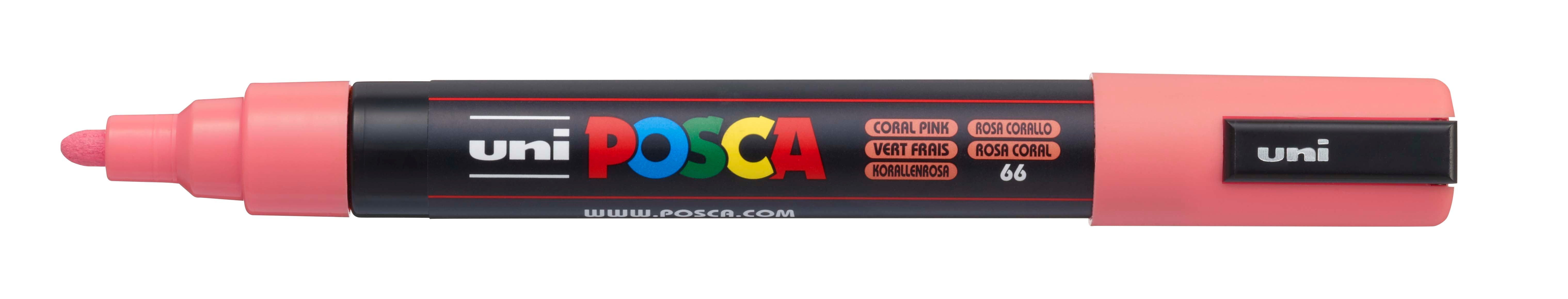 POSCA Uni Marker PC5M Bullet Tip Coral Pink (Each)