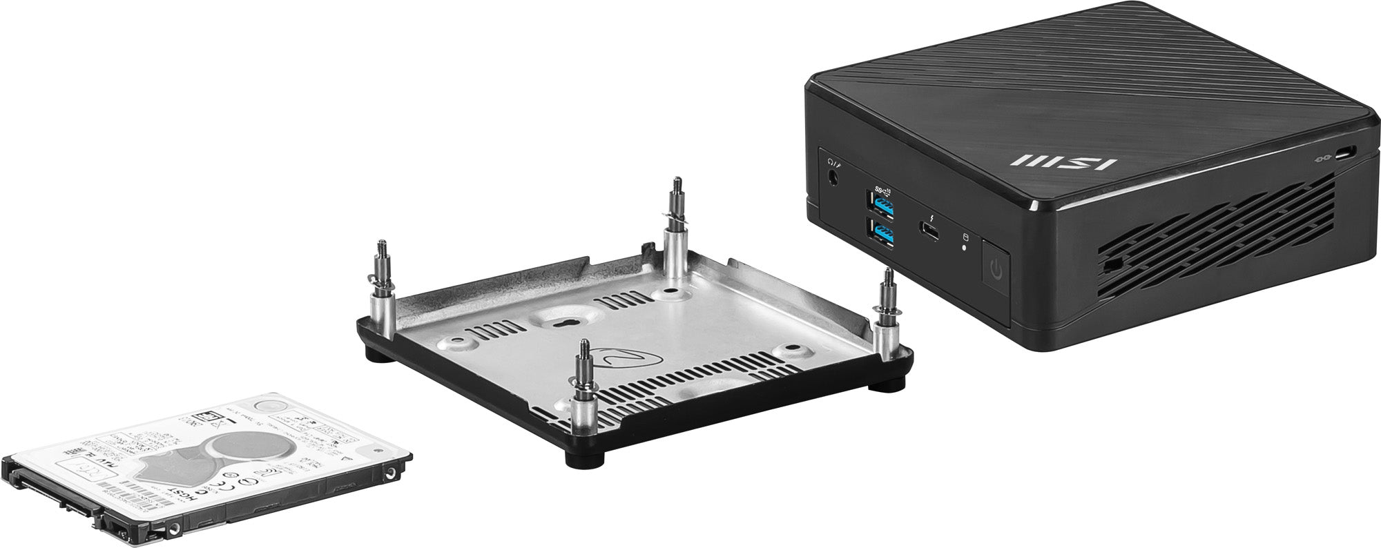 MSI Cubi NUC 1M-001BAU 0.84L sized PC Black 150U Intel SoC