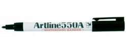 Artline Marker Whiteboard 550A 1.2mm Bullet Nib Black Bx12 (Each)