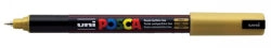 Uni Marker PC1MR Needle Point 0.7mm Gold (Each)