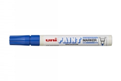 Uni Marker Paint Px20 2.8mm Medium Bullet Tip Blue Bx12 (Each)