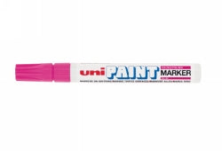 Uni Marker Paint Px20 2.8mm Medium Bullet Tip Pink (Box 12)