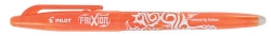 Pilot Pen Rollerball Frixionball BL-FR7 Orange W/Eraser (Box 12)