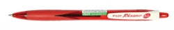 Pilot Pen Ballpoint Begreen BRG-10M-RR-BG Rexgrip Med Red (Box 10)
