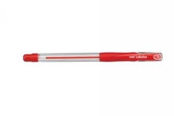 Uni Pen Ballpoint Lakubo Fine Red (Box 12)