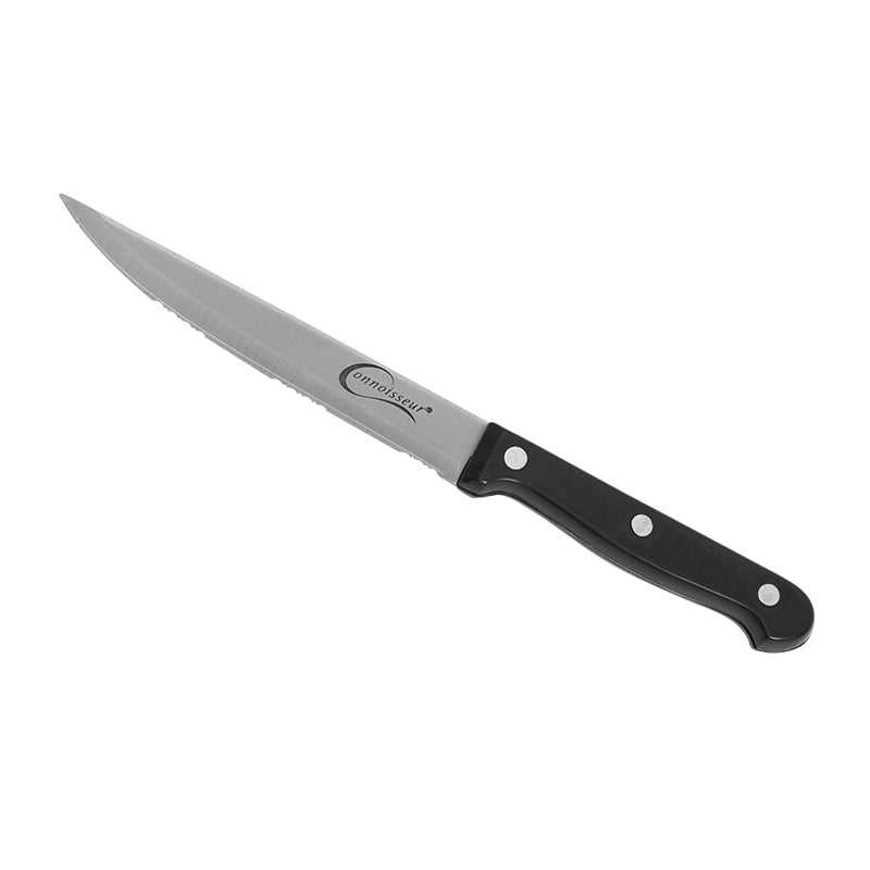 Connoisseur Knives Utility 12CM Serated (Each)