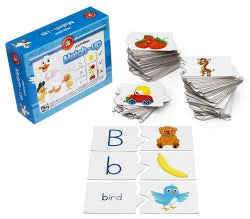 Literacy Cards Learning Can Be Fun MATCH-UP Alphabet (Each)