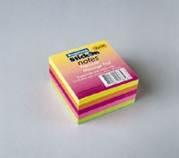Beautone Stick On Notes 76x76mm Neon Colours (Each)