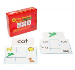 Game Easy Words To Sound Bingo [40 Master 81 Bingo Cards 9 Baseboards] (Each)