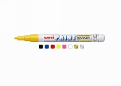 Uni Marker Paint Px21 Fine Assorted Colours (Box 12)