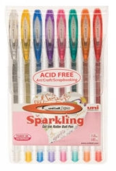 Uni Pen Rollerball Signo Gel Sparkling 1.00mm WLT8 (Each)
