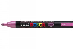 POSCA Uni Marker PC5M Bullet Tip Metallic Pink (Each)