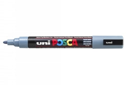 POSCA Uni Marker PC5M Bullet Tip Slate Grey (Each)